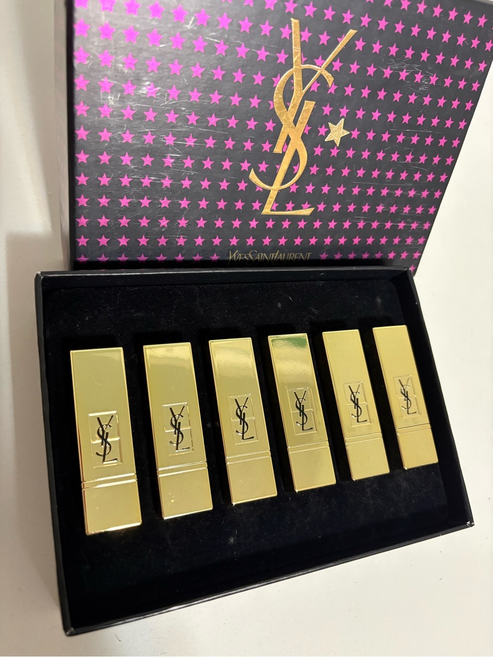 YSL lipstick set